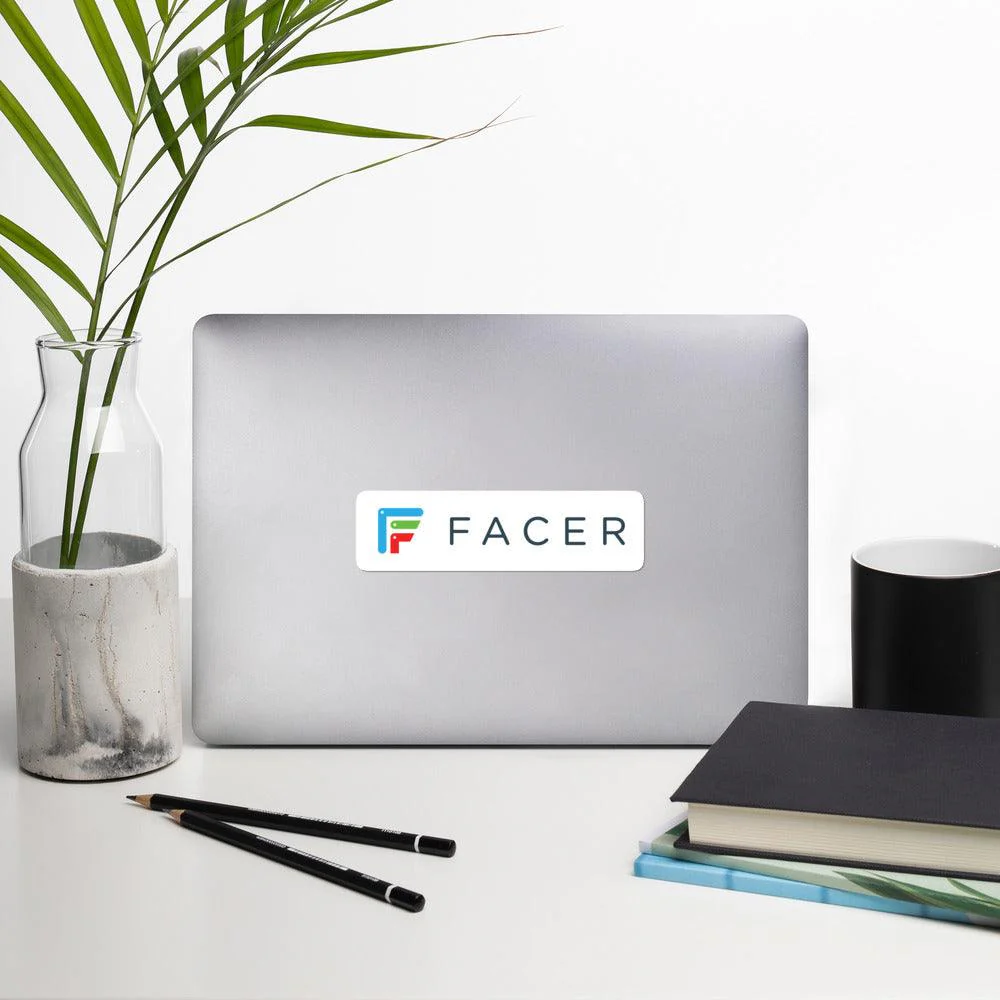 Facer logotype stickers - Image 8