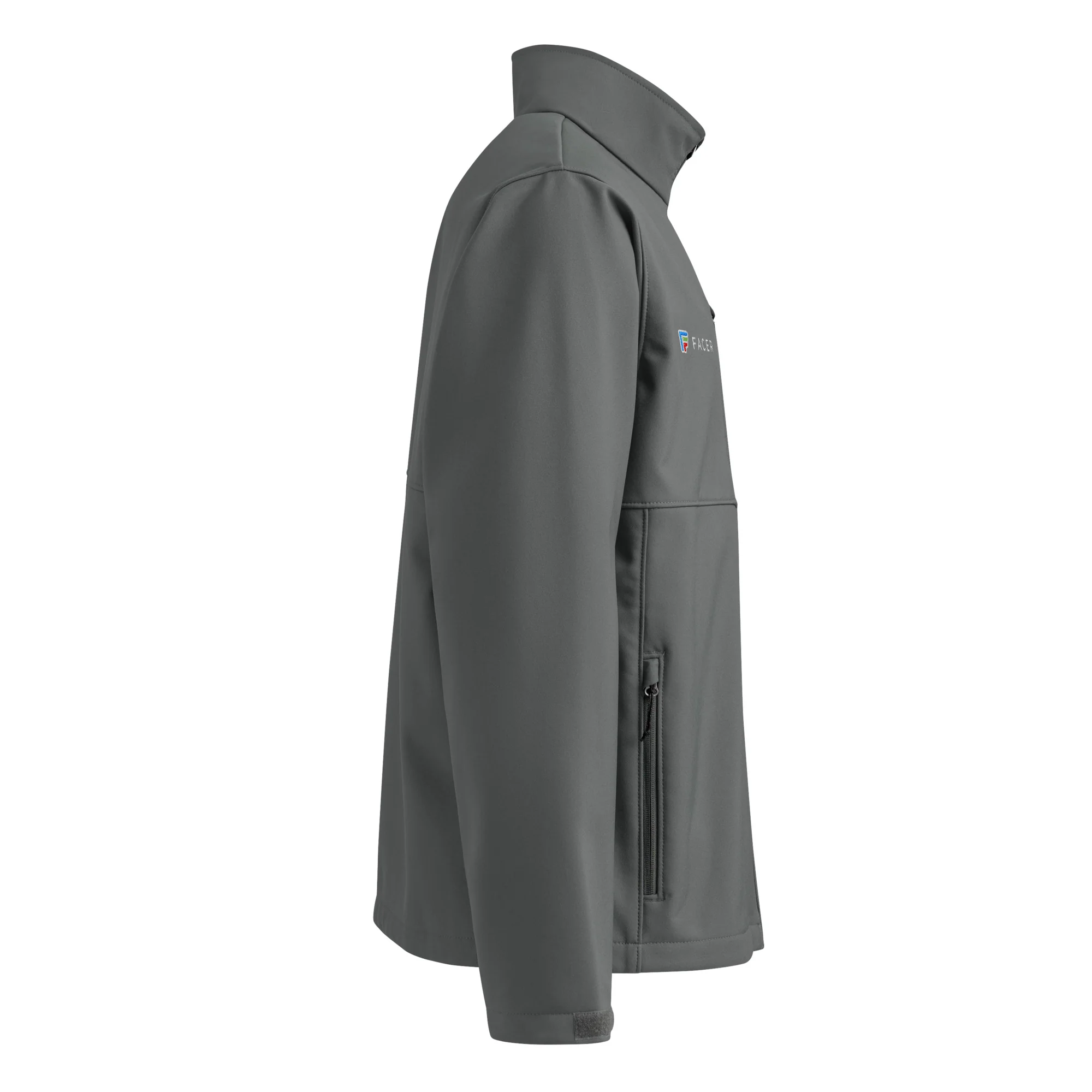 Columbia soft shell jacket with full Facer logo - Image 12