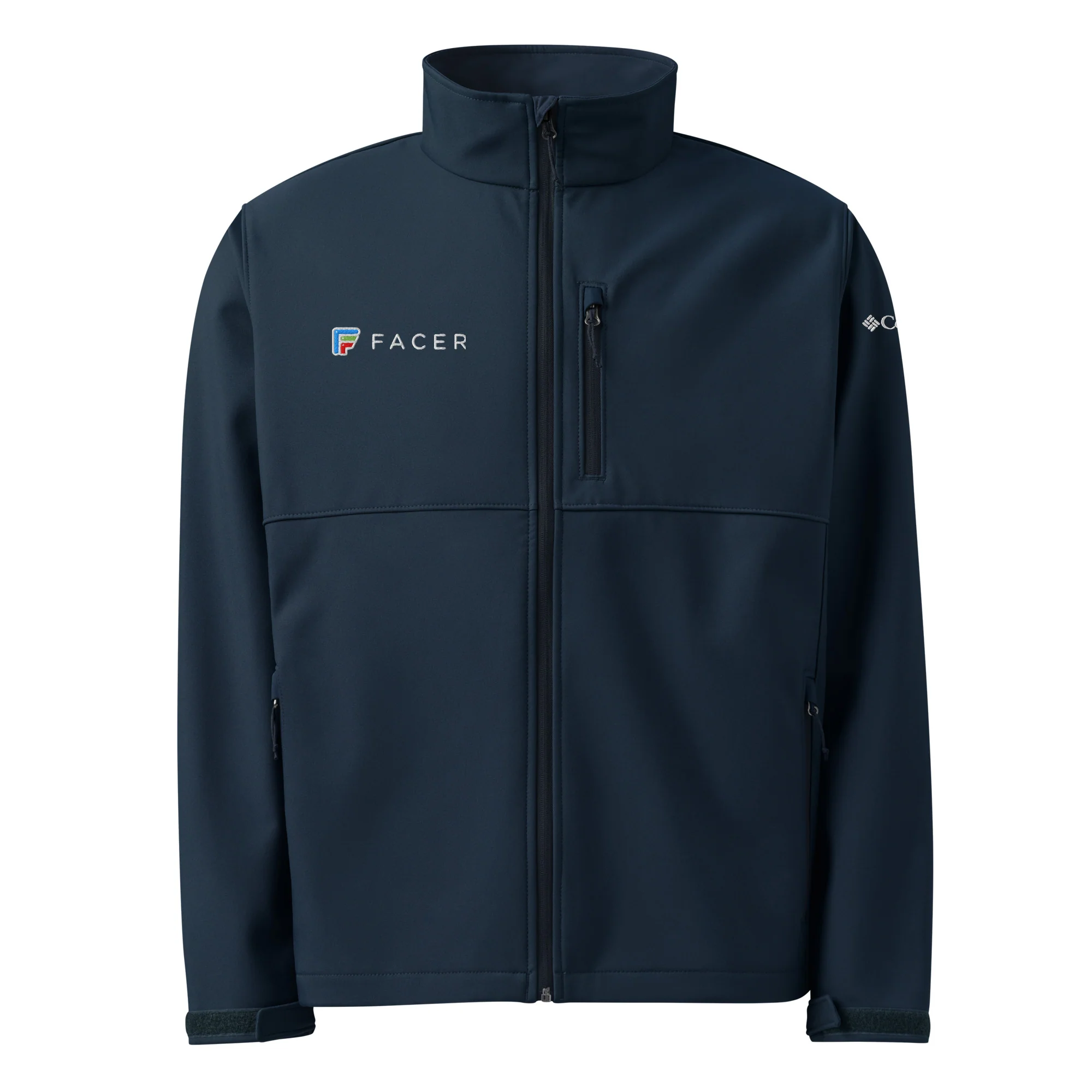 Columbia soft shell jacket with full Facer logo - Image 5
