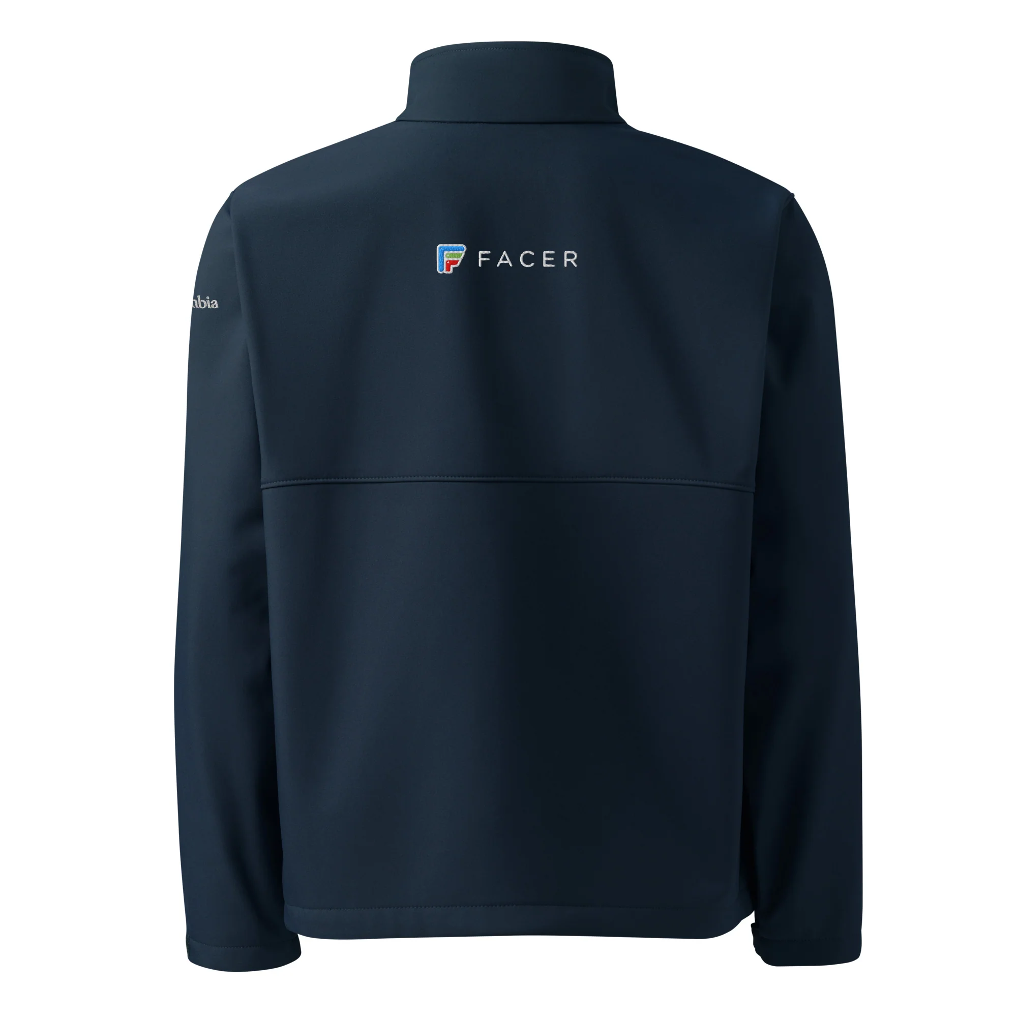 Columbia soft shell jacket with full Facer logo - Image 6