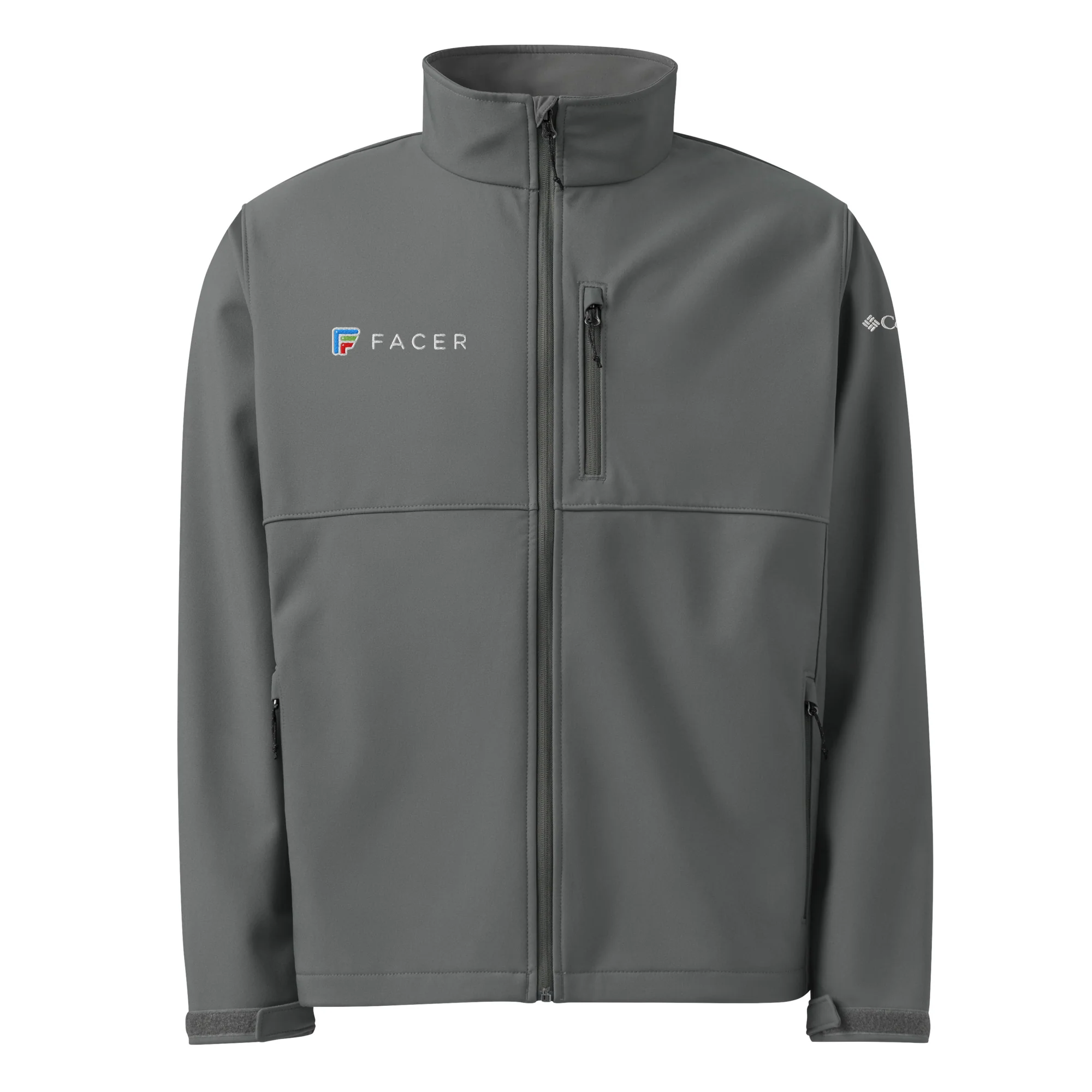 Columbia soft shell jacket with full Facer logo - Image 9
