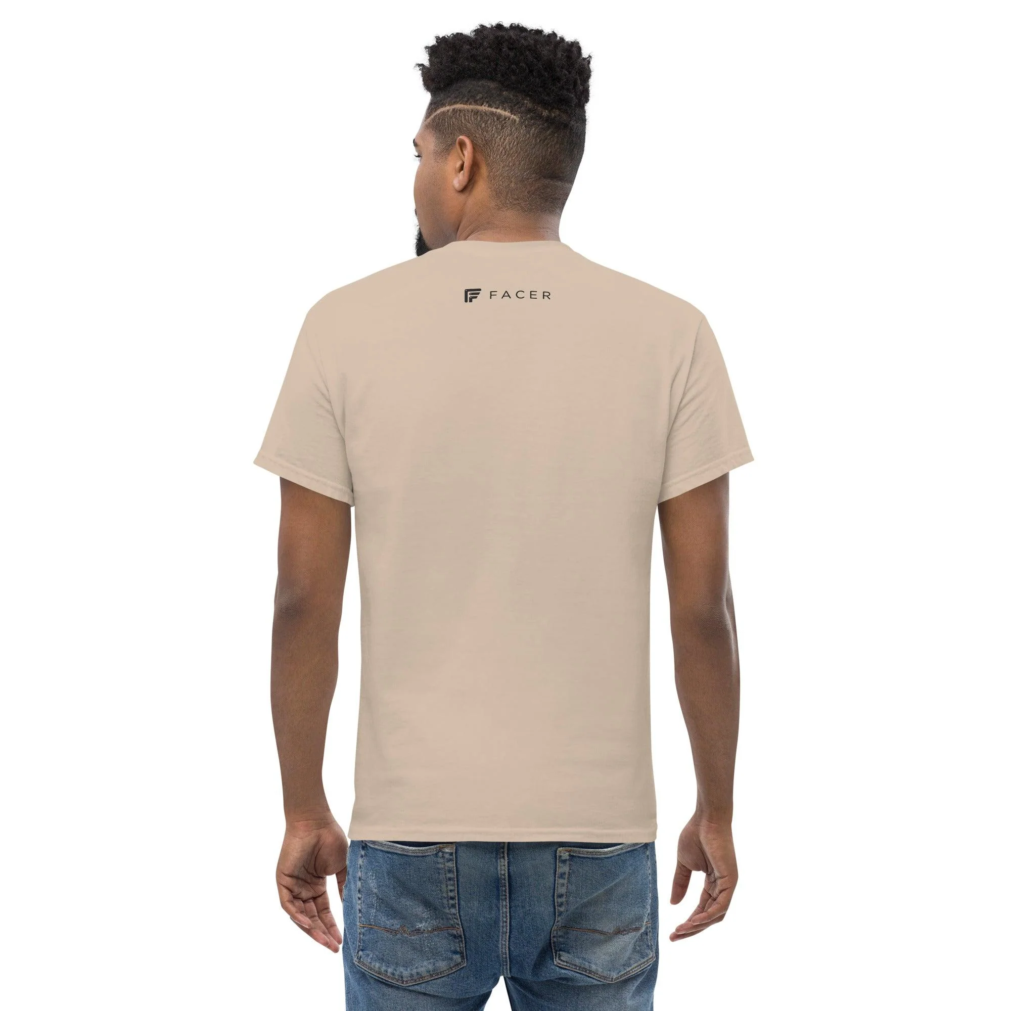 Facer classic T-shirt for men - Dark logo - Image 11