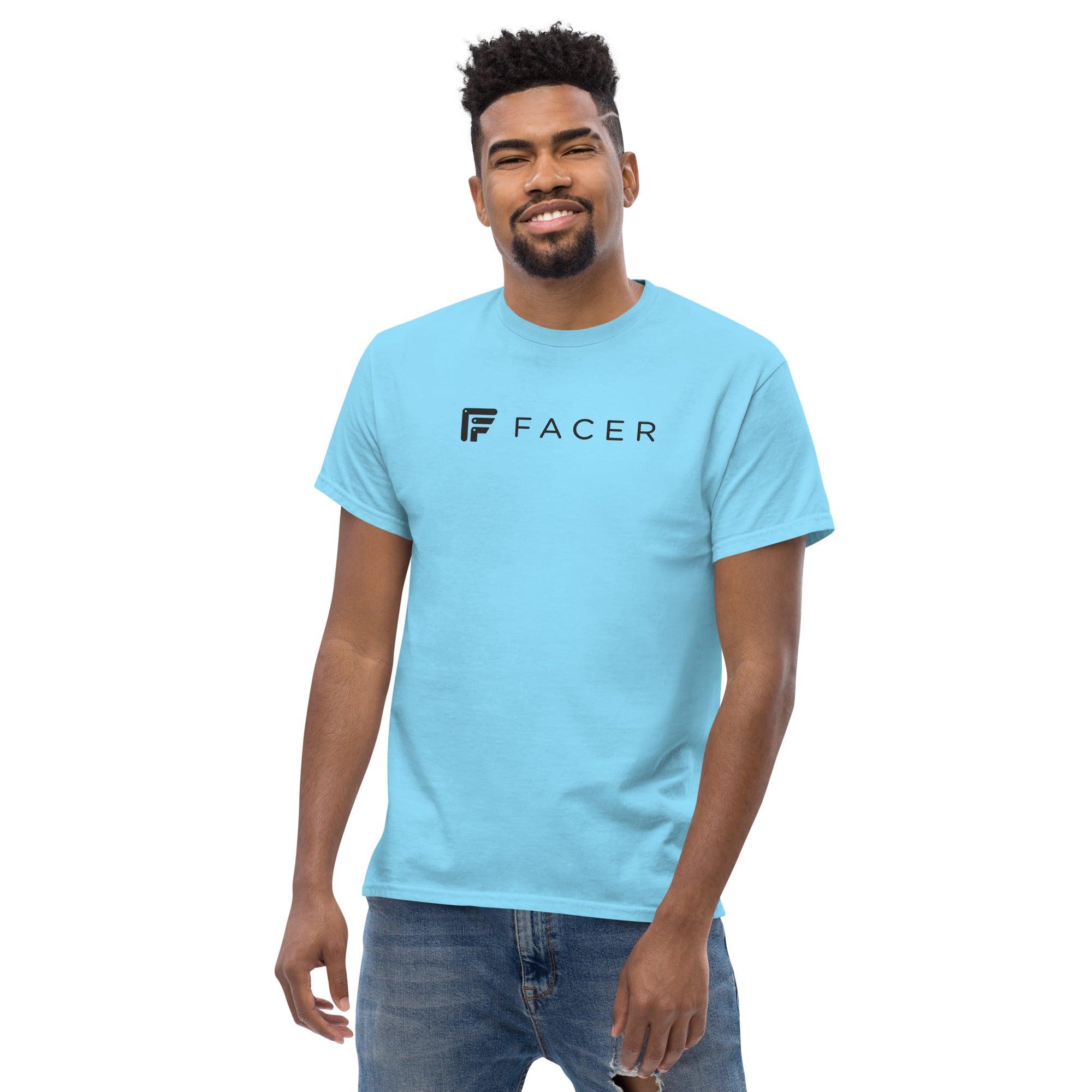 Facer classic T-shirt for men - Dark logo - Image 14