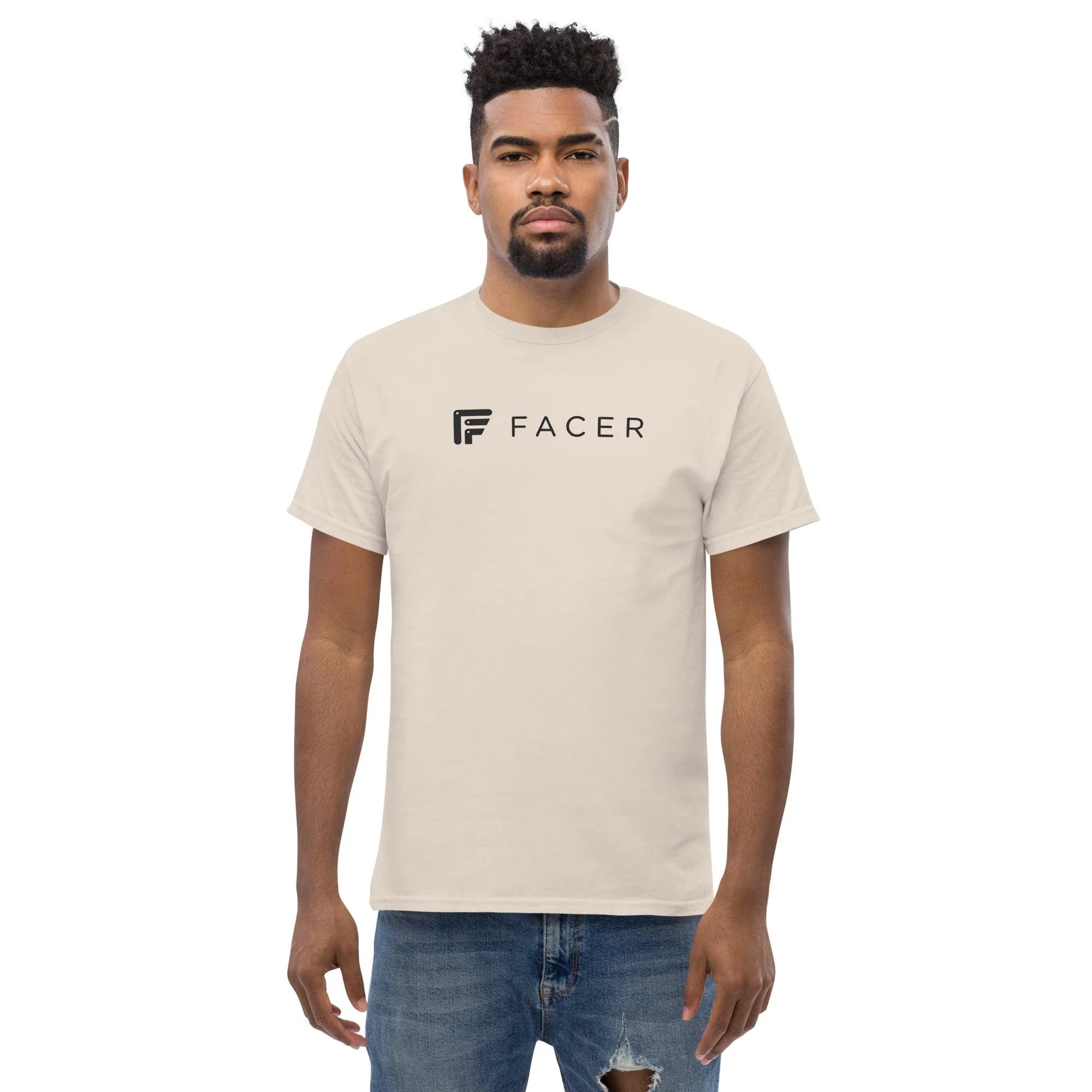 Facer classic T-shirt for men - Dark logo - Image 17