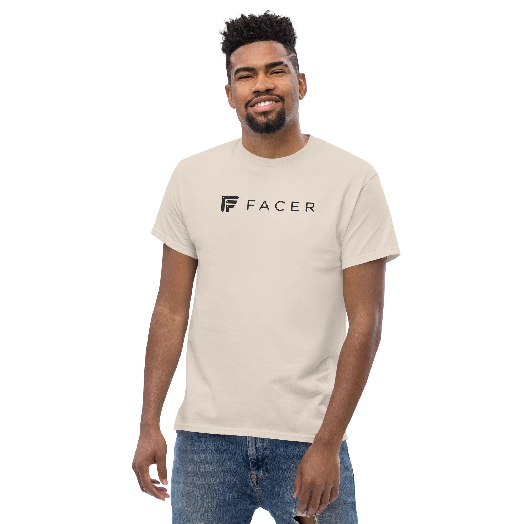 Facer classic T-shirt for men - Dark logo - Image 18