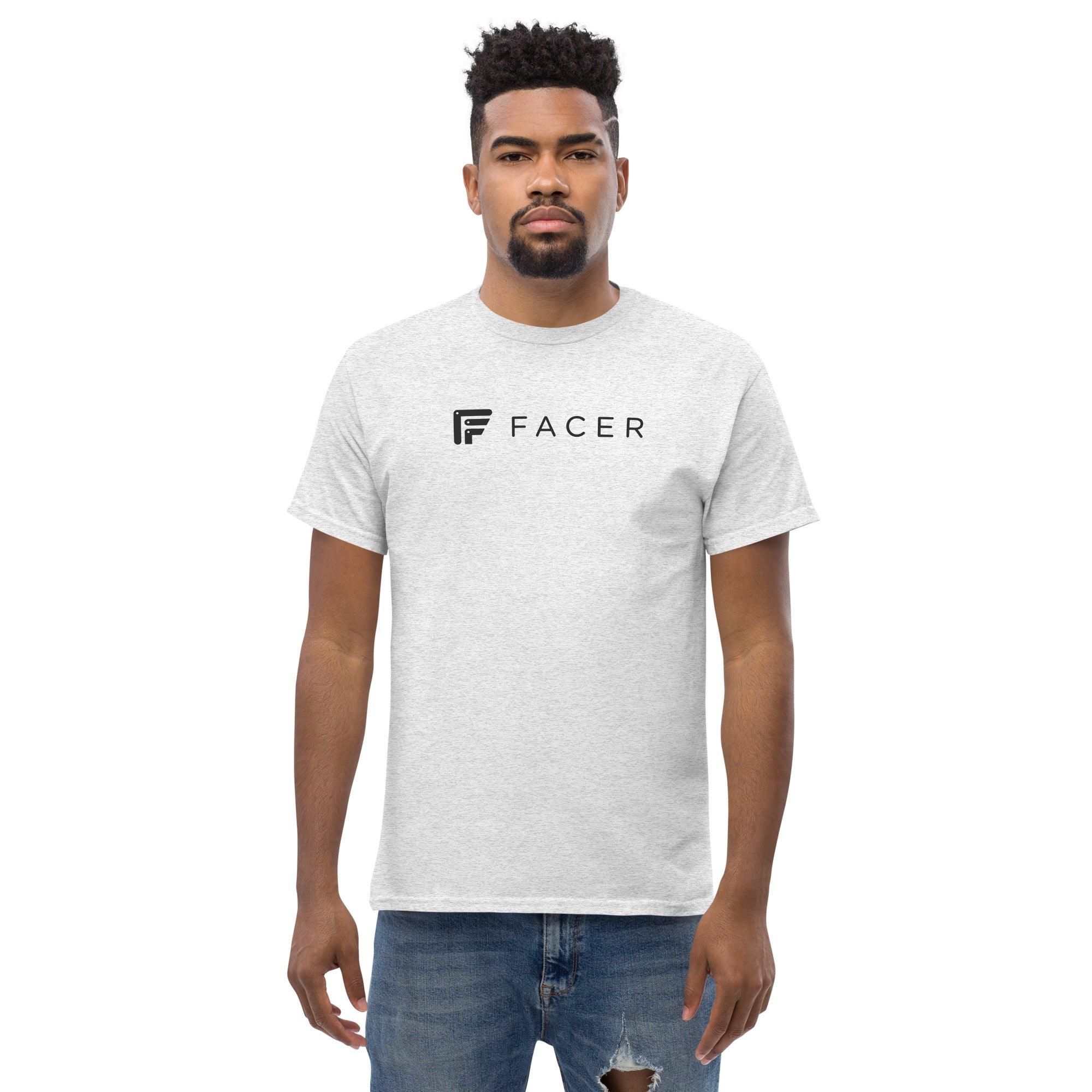 Facer classic T-shirt for men - Dark logo - Image 21