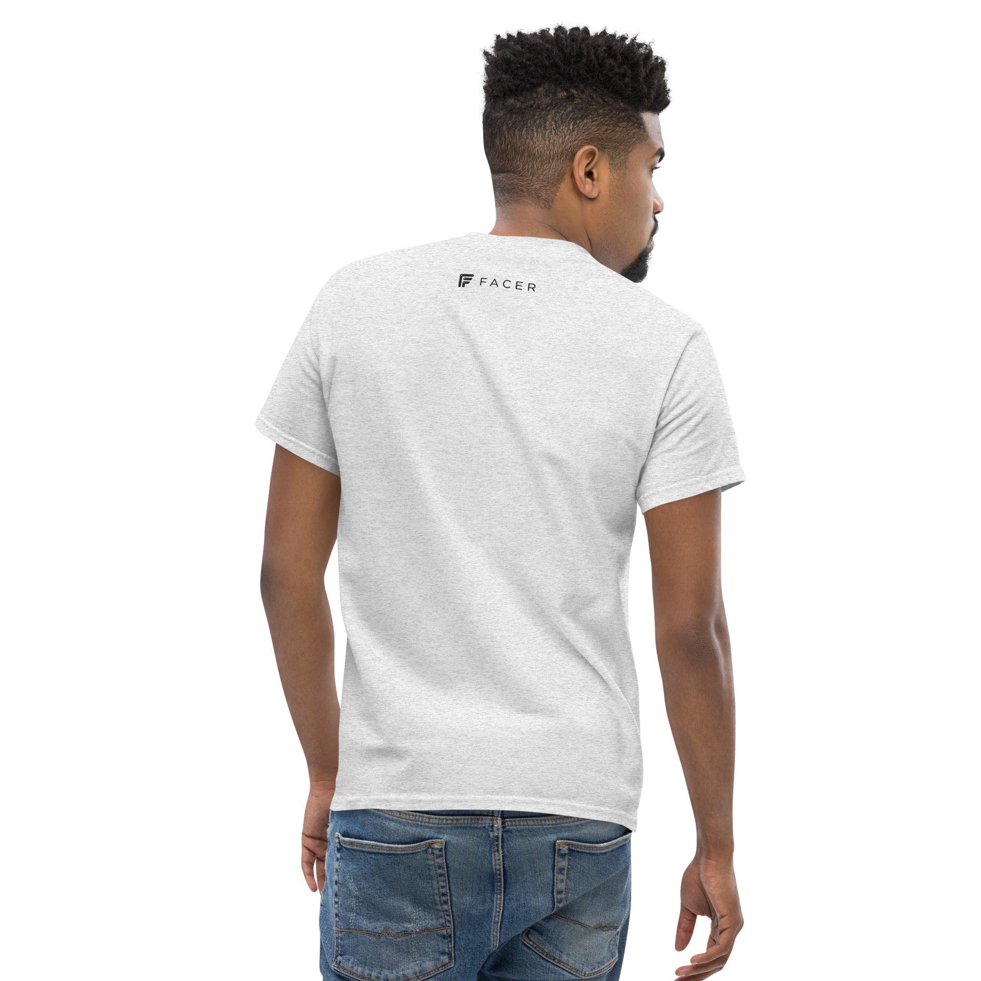Facer classic T-shirt for men - Dark logo - Image 24