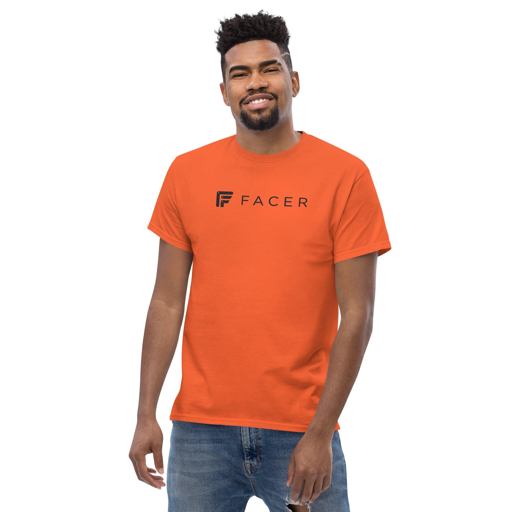Facer classic T-shirt for men - Dark logo - Image 3