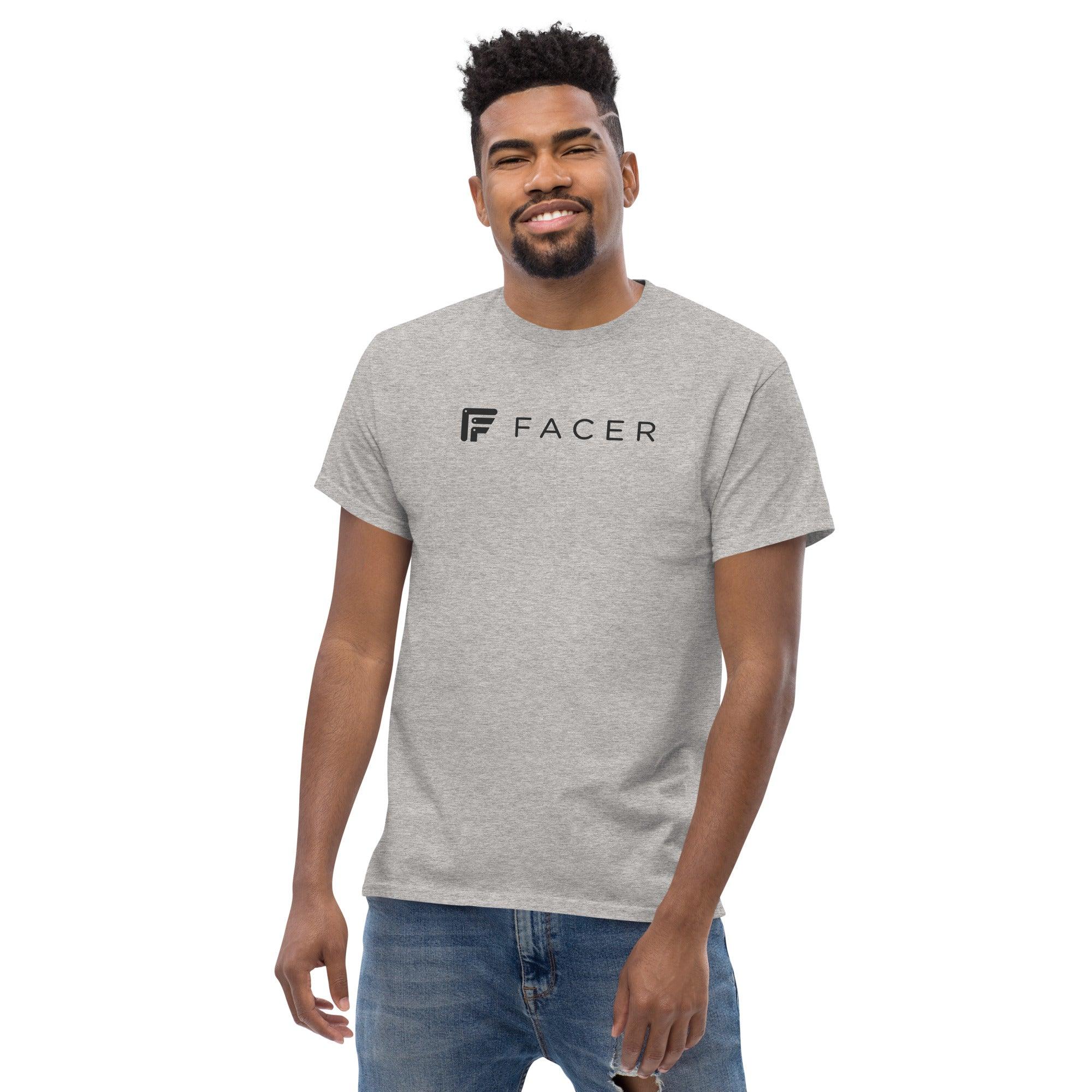 Facer classic T-shirt for men - Dark logo - Image 6