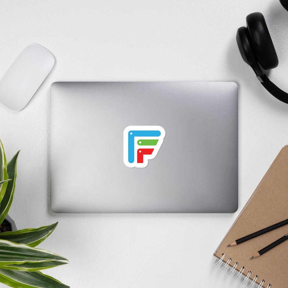 Facer logo stickers - Image 3